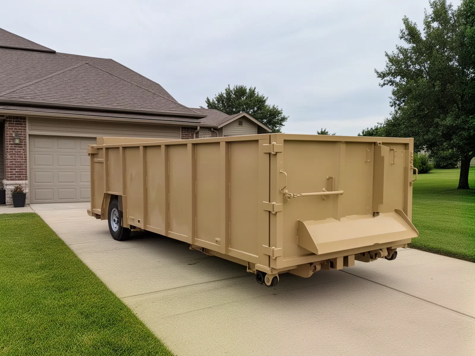 Roll-off dumpster from Willow Lake Dumpsters & Junk Removal in Milwaukee, WI
